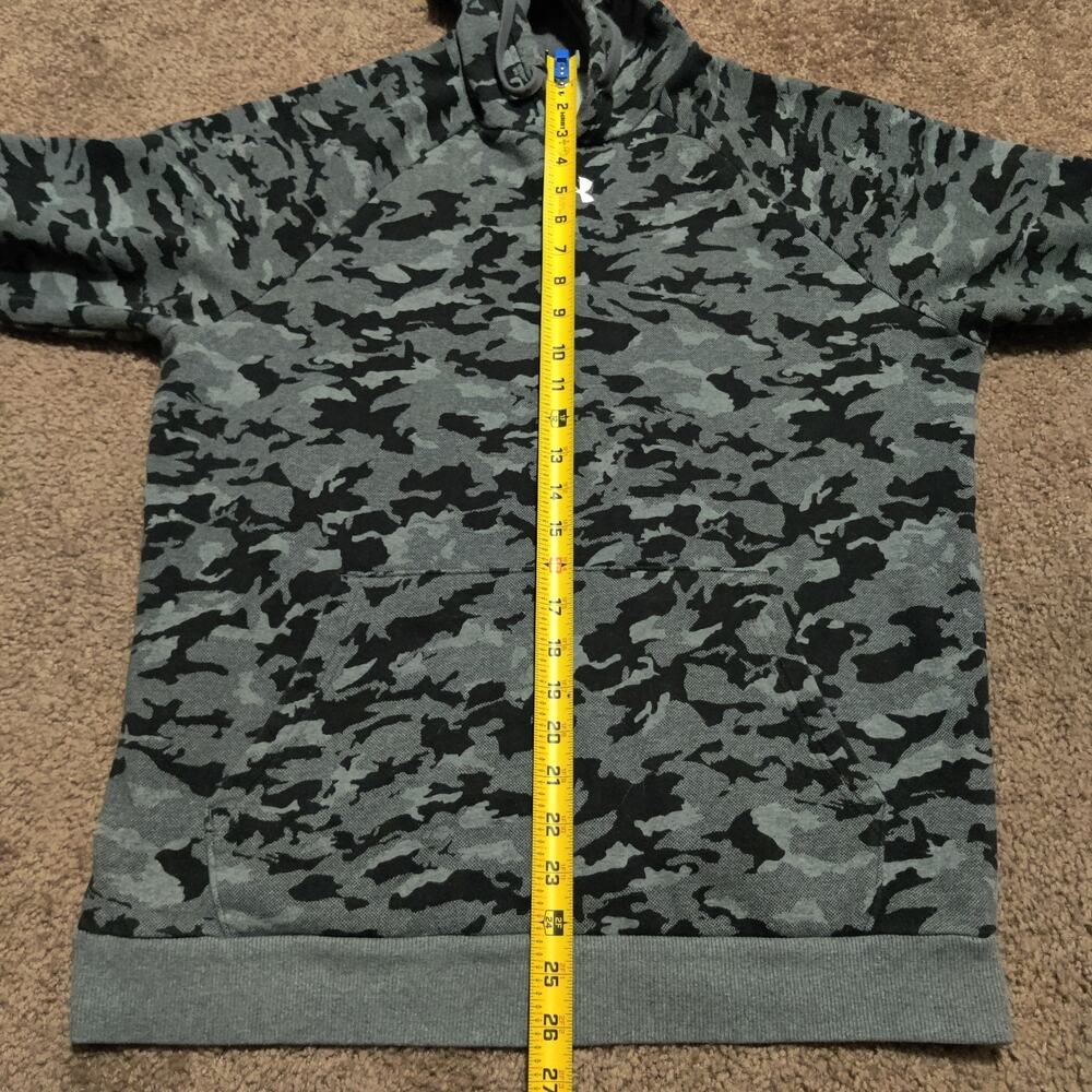 Under Armour Storm Men's Size S Sahara / Black Rival Fleece Camo Hoodie - Picture 7 of 8